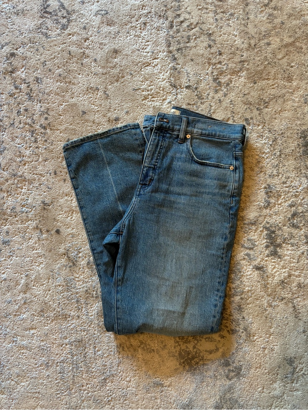Women’s Blue Denim Jeans - 90s Straight Fit